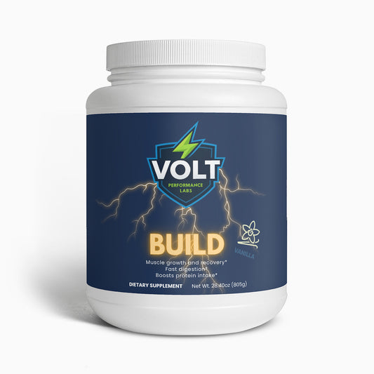VOLT: BUILD 100% Whey Protein Isolate (Vanilla)