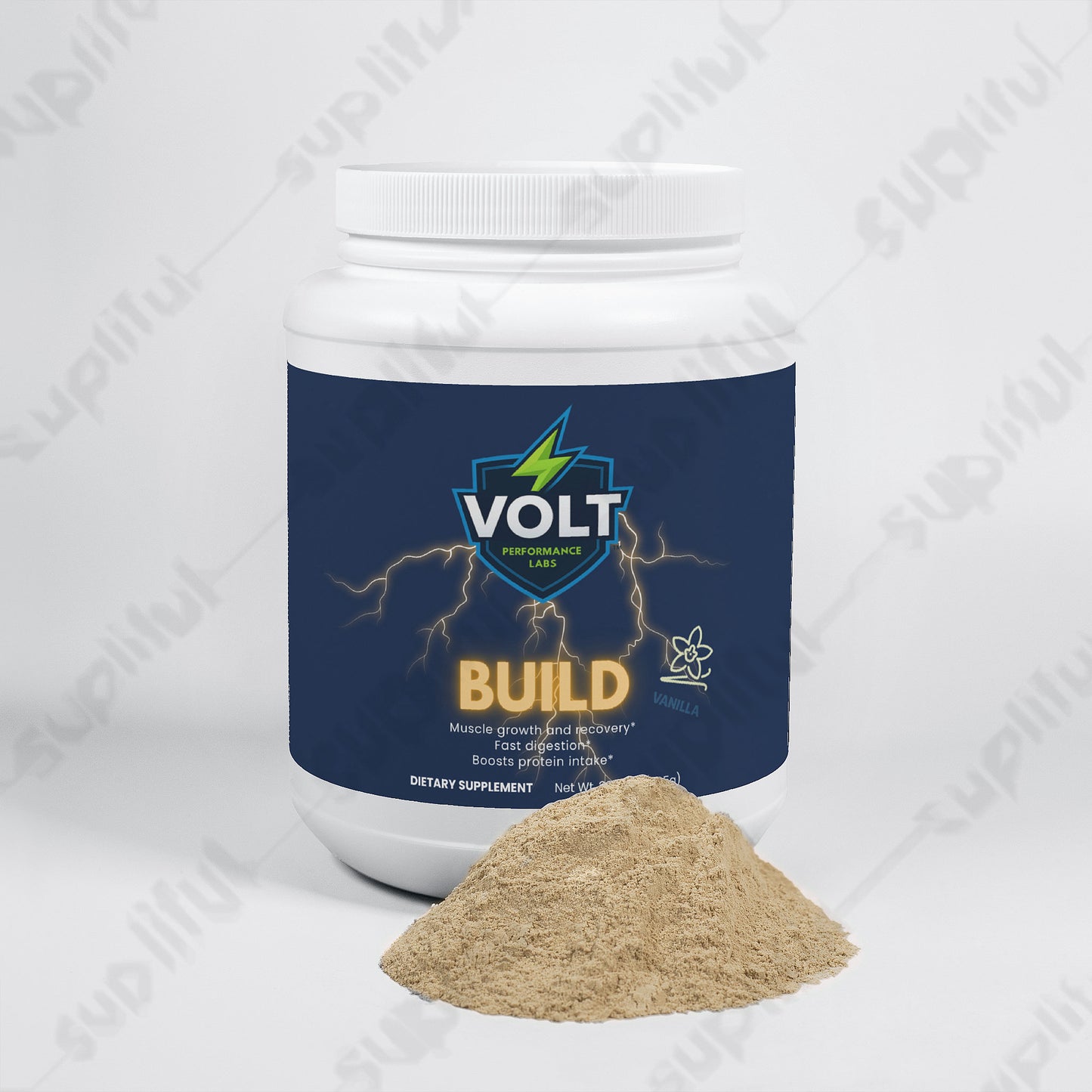 VOLT: BUILD 100% Whey Protein Isolate (Vanilla)